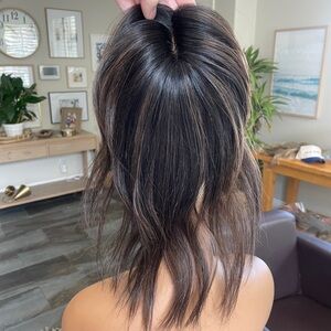 Custom Human Hair Topper